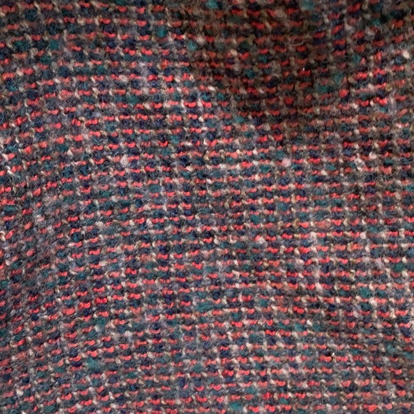 Deux Lux anthropology wool sequins weekender duffel travel bag short handles - Picture 3 of 13